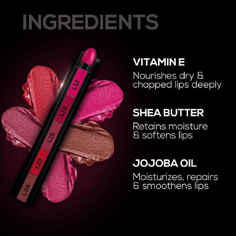 Renee FAB 5 Glossy 5 in 1 Lipstick, 7.5 g-3.webp